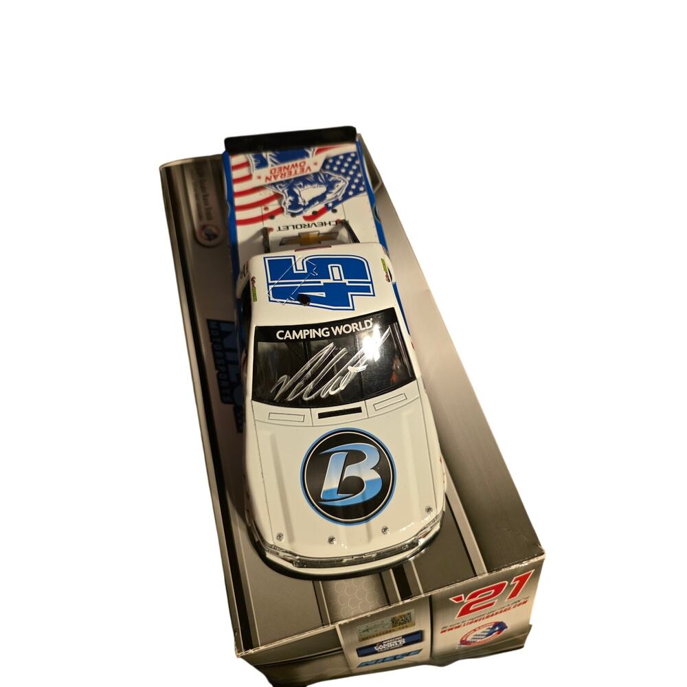 Ross Chastain #45 Plan B Sales 2021 Silverado Autographed 1:24 1/144 Niece Truck